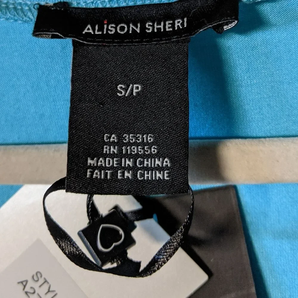 Alison Sheri t-shirt dress small cover up beach NWT